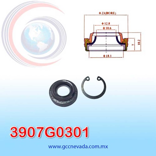 [3907G0301] SELLO COMPRESOR FORD FX-15/FS-10 NEVADA ASIA