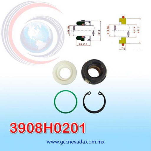 [3908H0201] SELLO COMPRESOR G/M A-6 / R-4 NEVADA ASIA