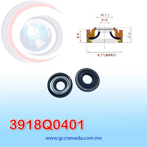 [3918Q0401] SELLO COMPRESOR 7SBU16C TOYOTA YARIS 08/15 / DODGE CALIBER 07/10 NEVADA ASIA