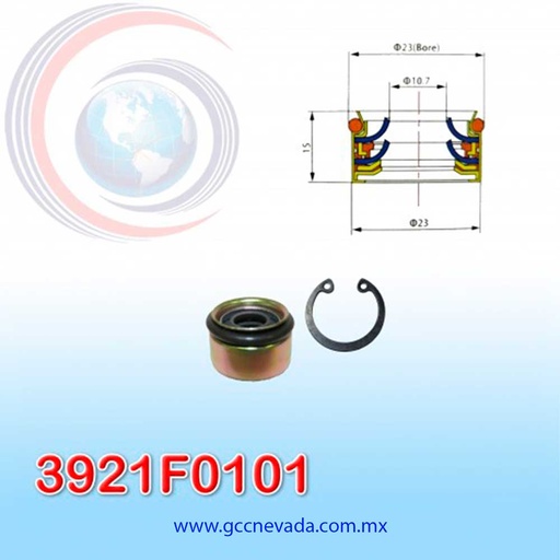 [3921F0101] SELLO COMPRESOR PANASONIC MATSUSHITA MAZDA / FORD LASER NEVADA ASIA