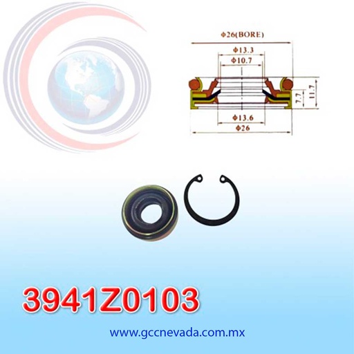 [3941Z0103] SELLO COMPRESOR 709 TEFLON NEVADA ASIA