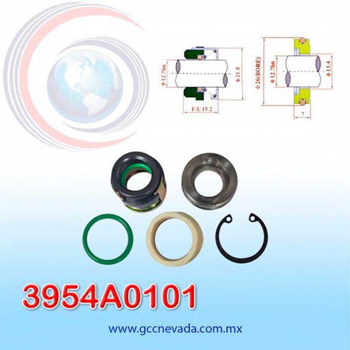 [3954A0101] SELLO COMPRESOR SANDEN TR70/TR90/TR505 NEVADA ASIA