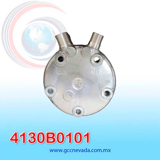[4130B0101] TAPA TRASERA P/COMPRESOR 508 T/ARRIBA ORING S/PUERTO NEVADA ASIA