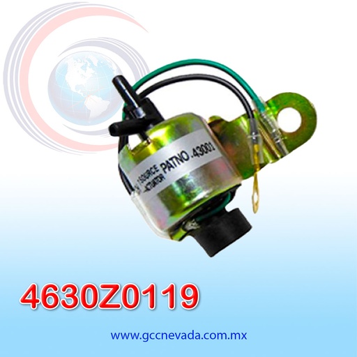 [4630Z0119] VALVULA UNIVERSAL 2 PICOS SELENOIDE C/CABLE ASIA