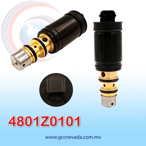 [4801Z0101] VALVULA DE C/ELECT BMW 128I / 135I / 328I / 330I / 335I / 525I / M3 / M5 / M6 / X1 / Z4 AÑO 09/13 / AUDI A5 / Q7 07/10 / A4 / A6 / A7 / Q5 / S4 / S5 / 02/16 / 5-6-7SEU 26.81MM NEVADA ASIA
