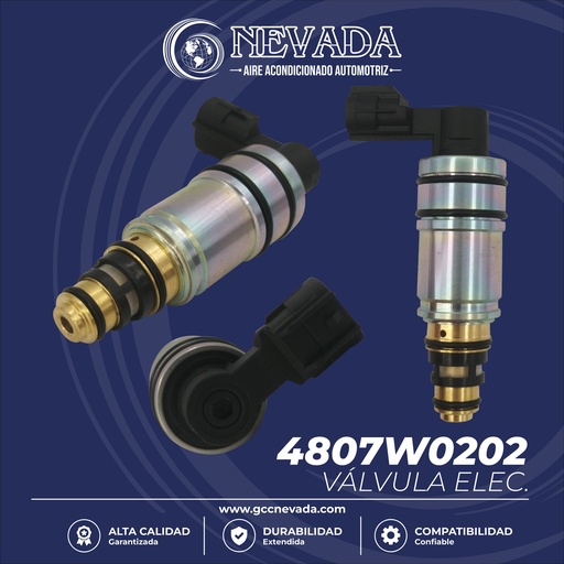 [4807W0202] VALVULA DE C/ELECT FORD / LINCOLN 87MM VS16 NEVADA ASIA