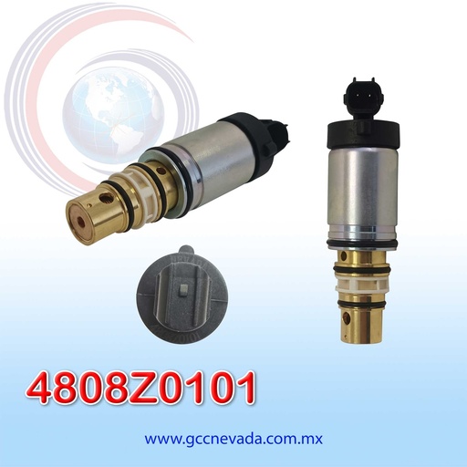 [4808Z0101] VALVULA DE C/ELECT CHEVROLET / HYUNDAI TUCSON / ACCENT / KIA RIO / SPORTAGE AÑO 12/16 / SANDEN PXE14 / PXE16 23.84MM NEVADA ASIA