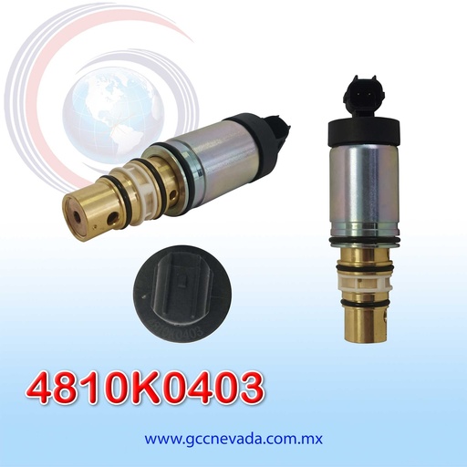 [4810K0403] VALVULA DE C/ELECT HYUNDAI TUCSON / ACCENT / IX35 / KIA SPORTAGE / RIO AÑO 11/16 DVE14 23.55MM NEVADA ASIA