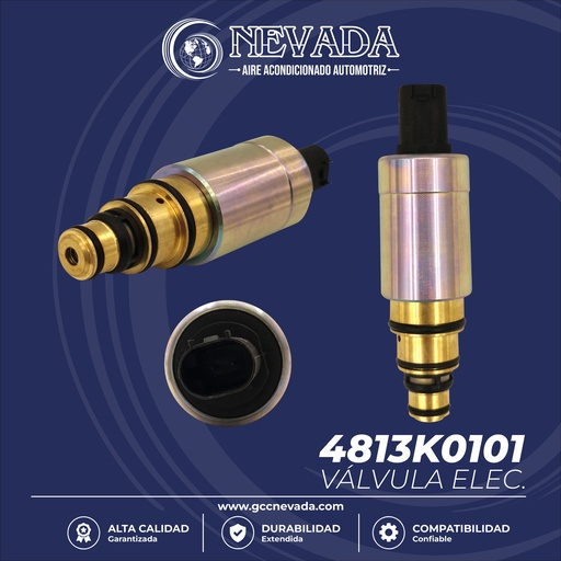 [4813K0101] VALVULA DE C/ELECT MERCEDES BENZ / VW / SEAT / DCS17E/DCW17F 76MM NEVADA ASIA