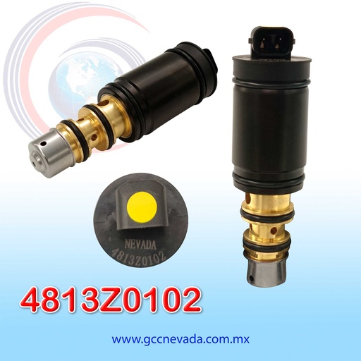 [4813Z0102] VALVULA DE C/ELECT MERCEDES BENZ CON DIODO / DENSO 5SEU / 6SEU / 7SEU 93MM NEVADA ASIA
