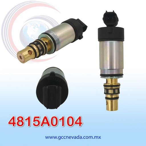 [4815A0104] VALVULA DE C/ELECT NISSAN SENTRA / QASHQAI / KIA RIO AÑO 19/21 / SPORTAGE 2017 / VW CVC DELPHI / SANDEN PXE14 23.42MM NEVADA ASIA