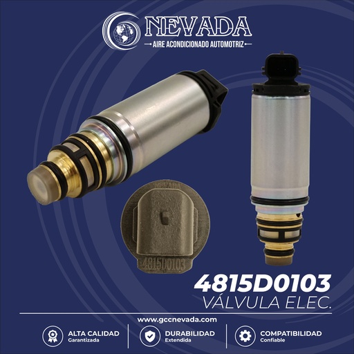 [4815D0103] VALVULA DE C/ELECT NISSAN / TOYOTA / VOLVO DCS17EC/VCS14EC VALEO 73MM NEVADA ASIA