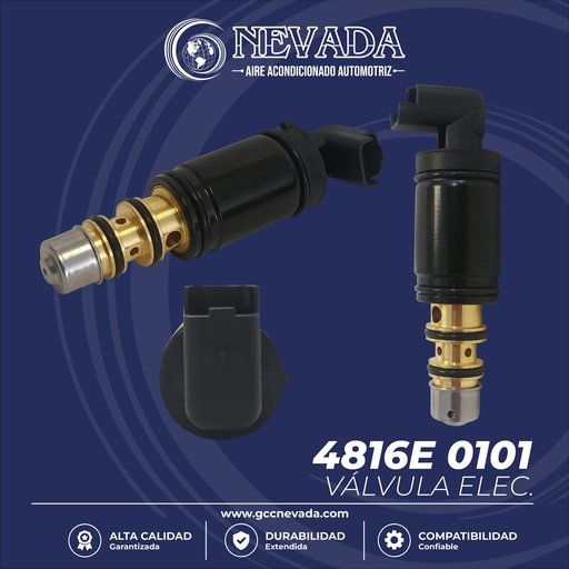 [4816E 0101] VALVULA DE C/ELECT PEUGEOT / CITROEN DENSO 7C16 82MM NEVADA ASIA