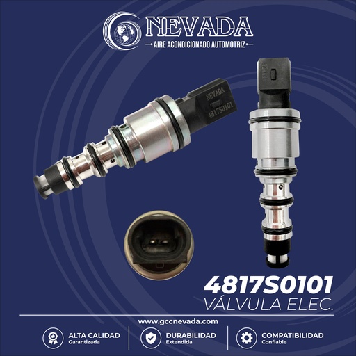 [4817S0101] VALVULA DE C/ELECT RENAULT / DELPHI V5 CVC-7 63MM NEVADA ASIA