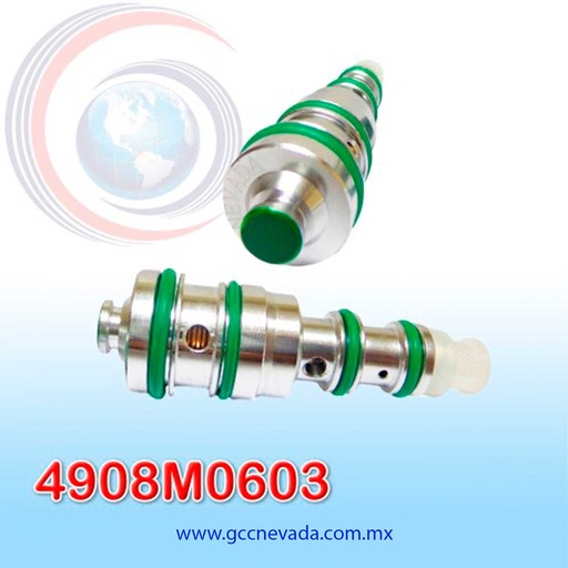 [4908M0603] VALVULA G/M CONTROL DESPLAZ/VARIABLE R-134-A VERDE (PAQ 5) ASIA