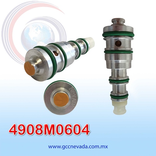 [4908M0604] VALVULA G/M CONTROL DESPLAZ/VARIABLE R-134-A AMARILLO (PAQ 5) ASIA