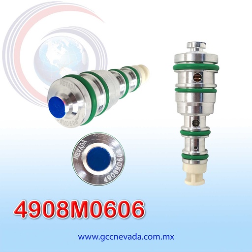 [4908M0606] VALVULA G/M CONTROL DESPLAZ/VARIABLE R-134-A AZUL(PAQ 5 ) ASIA