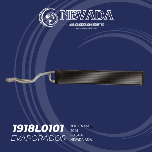 [1918L0101] EVAPORADOR TOYOTA HIACE AÑO 2015 NEVADA ASIA