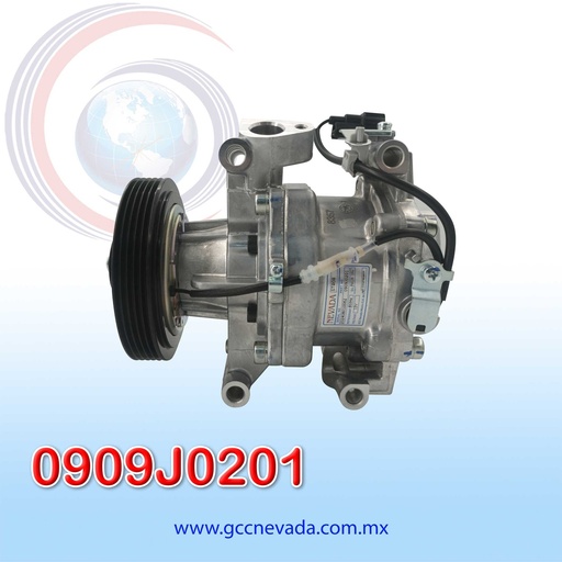 [0909J0201] COMPRESOR HONDA CITY AÑO 14-20 / FIT 1.5L 15-20 5PK 118MM 12V STR08 NEVADA ASIA
