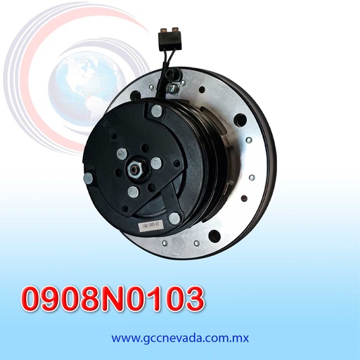 [0908N0103] COMPRESOR CHEVROLET R4 6PK 109MM 12V ASIA