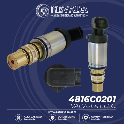 [4816C0201] VALVULA DE C/ELECT PEUGEOT / DODGE / VW / BMW 7C16 NEVADA ASIA