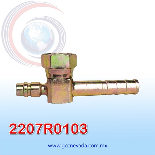[2207R0103] FITTING ADAPTADOR COMP. YORK ORING 13/32 R-134-A