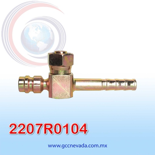 [2207R0104] FITTING ADAPTADOR COMP.YORK ORING 1/2 R 134-A
