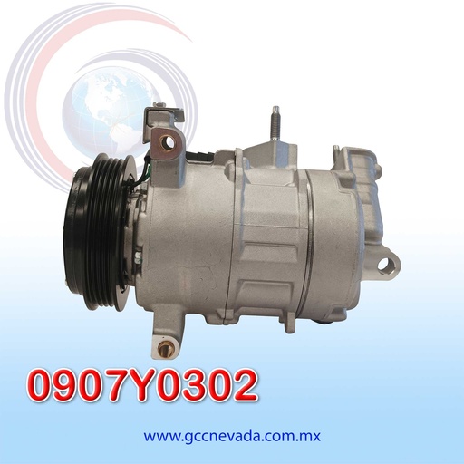 [0907Y0302] COMPRESOR FORD MUSTANG AÑO 15-23 R-134-A 4PK 110MM 12V 6SBH14C ASIA