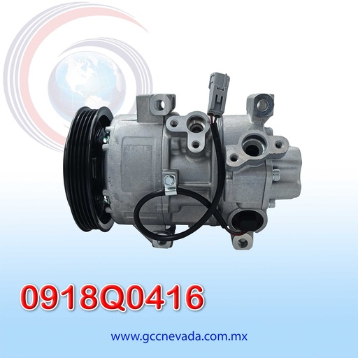 [0918Q0416] COMPRESOR TOYOTA YARIS L4 AÑO 06-12 4PK 120MM 12V 5SE11C NEVADA ASIA