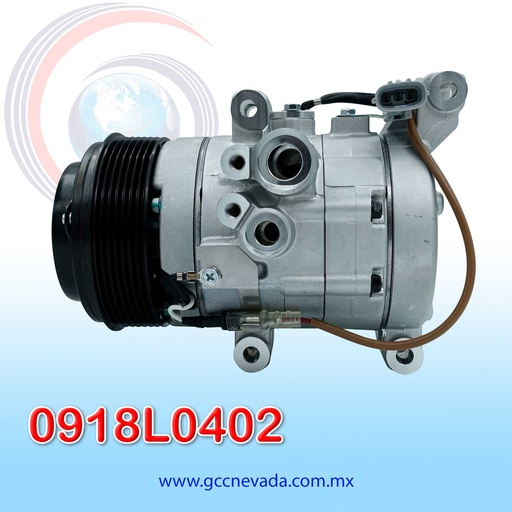 [0918L0402] COMPRESOR TOYOTA TACOMA 16-23 7PK 110MM 12V SP15 NEVADA ASIA