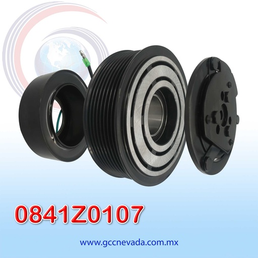 [0841Z0107] CLUTCH 709 8PK 24V 119MM NEVADA