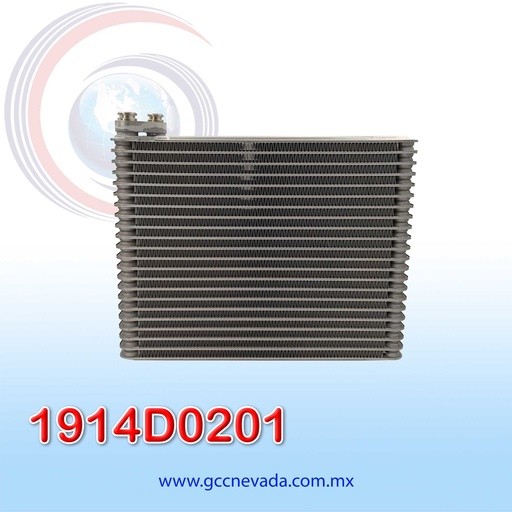 [1914D0201] EVAPORADOR MITSUBISH ECLIPSE AÑO 06/12 / ENDEAVOR 04/11 / GALANT 04/12 R-134-A NEVADA ASIA