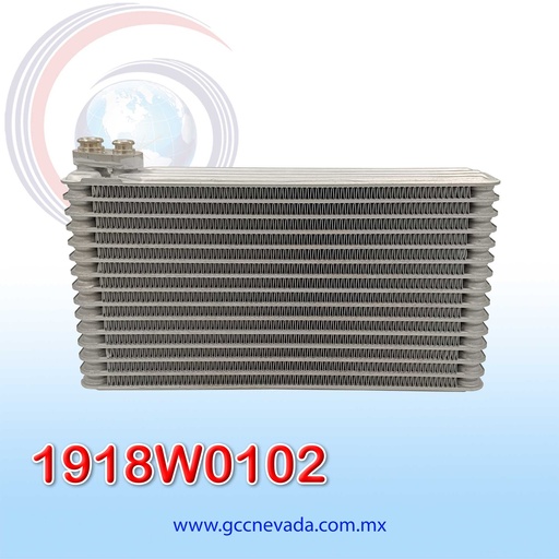 [1918W0102] EVAPORADOR TOYOTA SIENNA AÑO 04/10 R-134-A TRASERO NEVADA ASIA