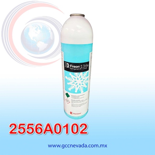 [2556A0102] LATA DE GAS R-134-A (1 Kg) FREON